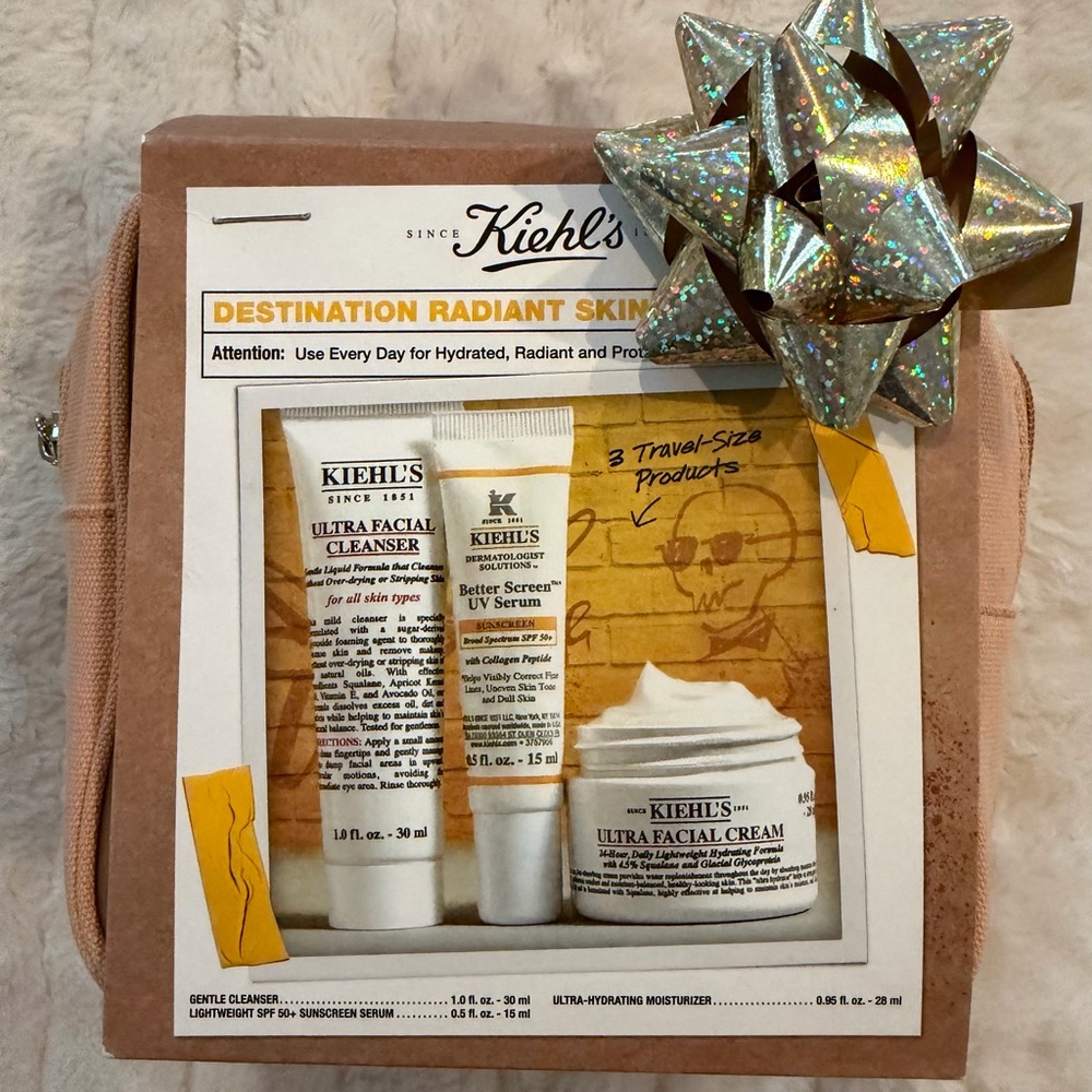 Kiehl's Skincare 3-Piece Travel Set